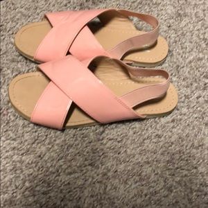 TODDLER - pink panther leather sandals